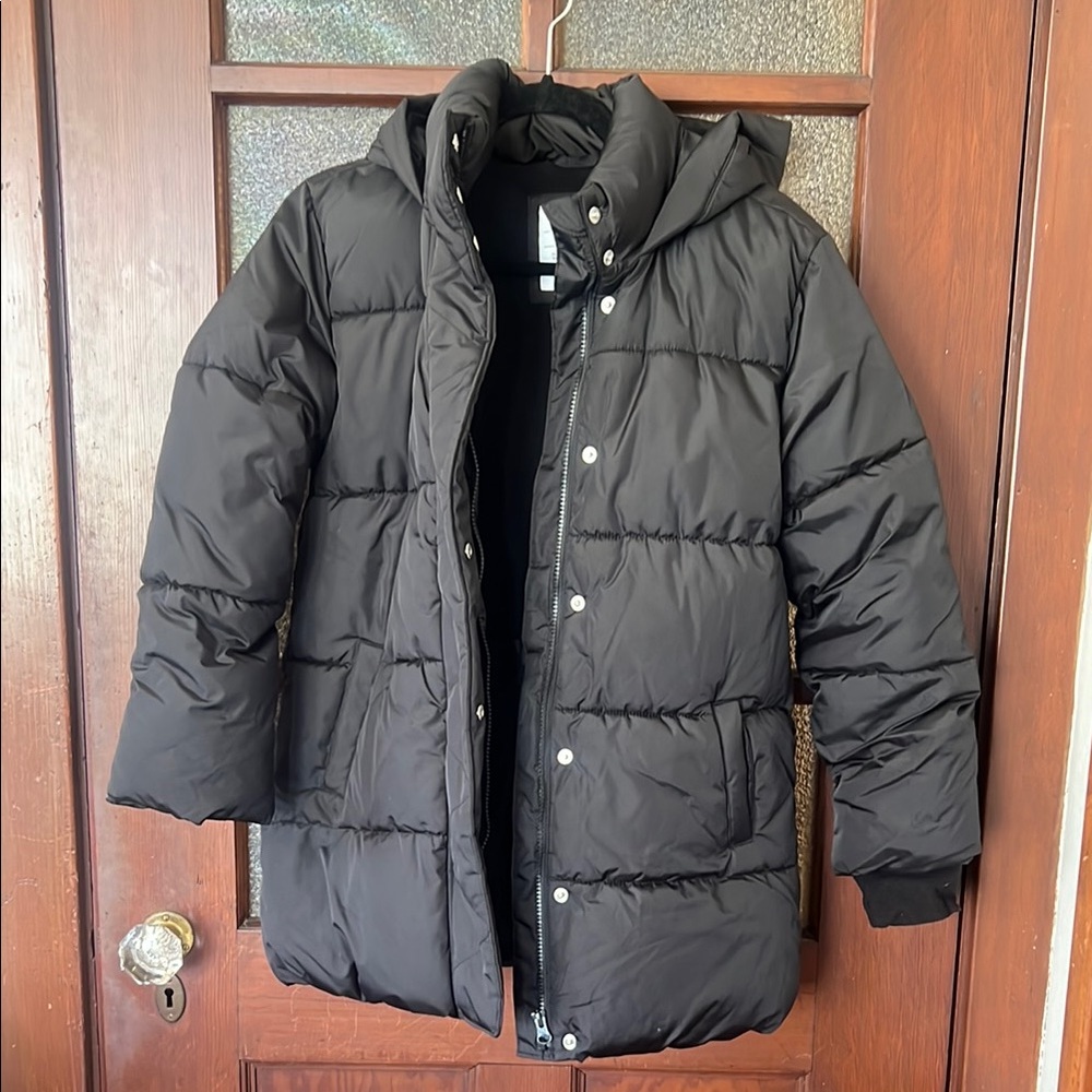 GAP Kids XL Water-Resistant Black Jacket